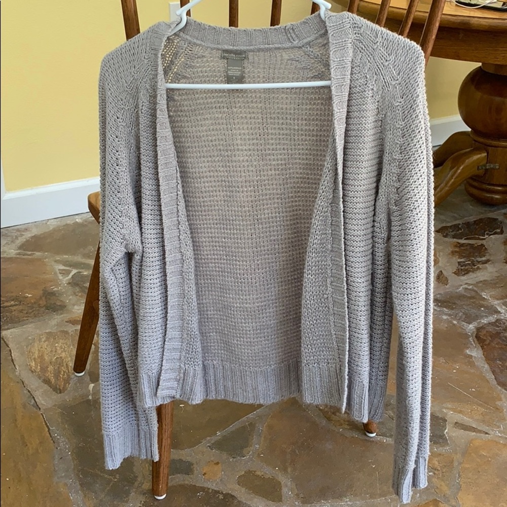 Gray Cardigan